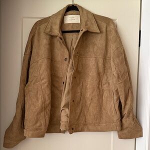 Suede Tan Jacket